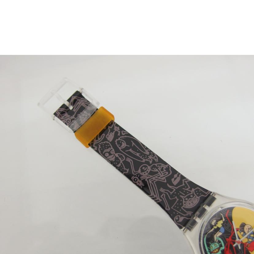 ｓｗａｔｃｈ スウォッチ/１９９６Ｊｕｎｇｌｅ　Ｔａｎｇｌｅ　Ｕｎｉｓｅｘクォーツ/GK235//Aランク/04