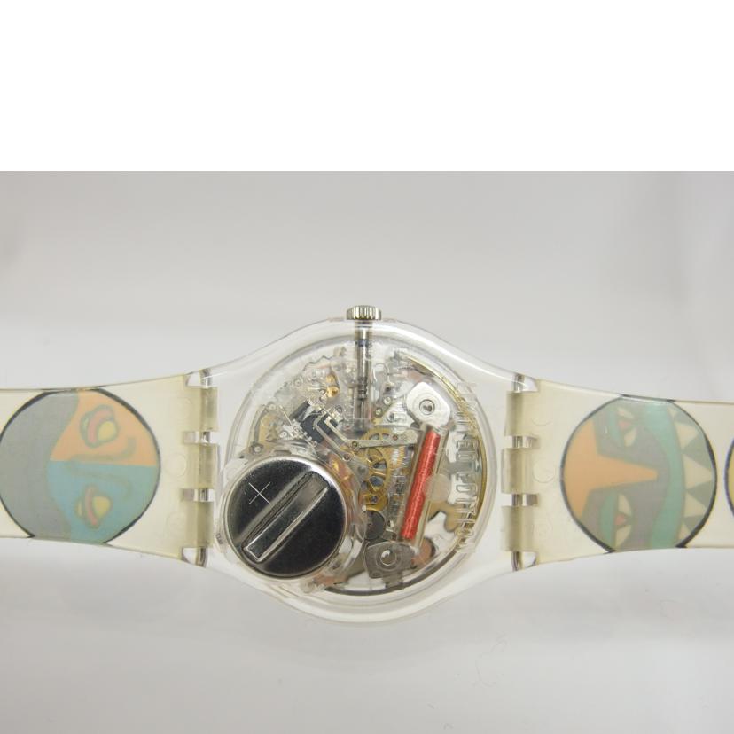 ｓｗａｔｃｈ スウォッチ/１９９６ＰＯＰ　ＢＯＮＥＳ／ｊｉｍ　Ａｖｉｇｎｏｎヴィンテージウォッチ／クォーツ/GK230//Aランク/04