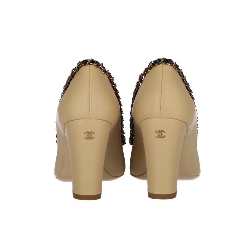 ＣＨＡＮＥＬ シャネル/カーフスキンパンプス　３６／２３ｃｍ/C0204//G32887/ABランク/75