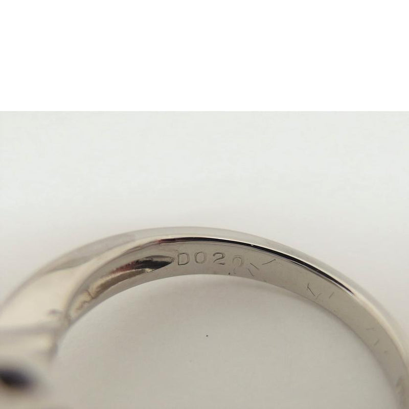 /Ｐｔ９００ブラックパール１４ｍｍダイヤリング/12.2g//D0.20/Aランク/04