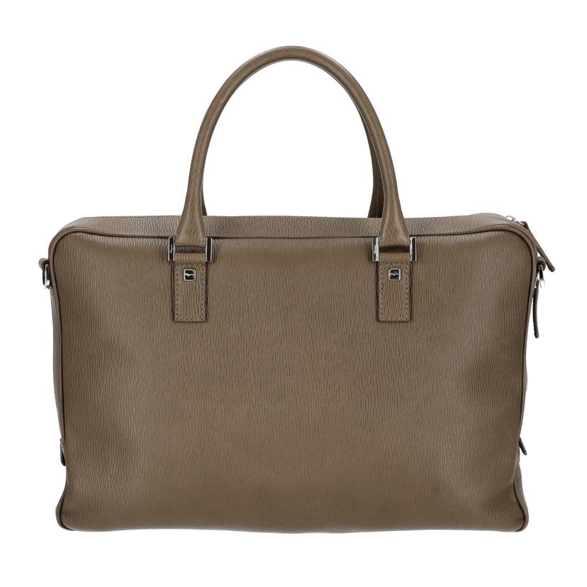 Ｆｅｒｒａｇａｍｏ フェラガモ　バッグ　ブリーフケース　ショルダー　ハンド　レザー　メンズ/レザービジネスバック／２ＷＡＹ／カーキ//ABランク/75