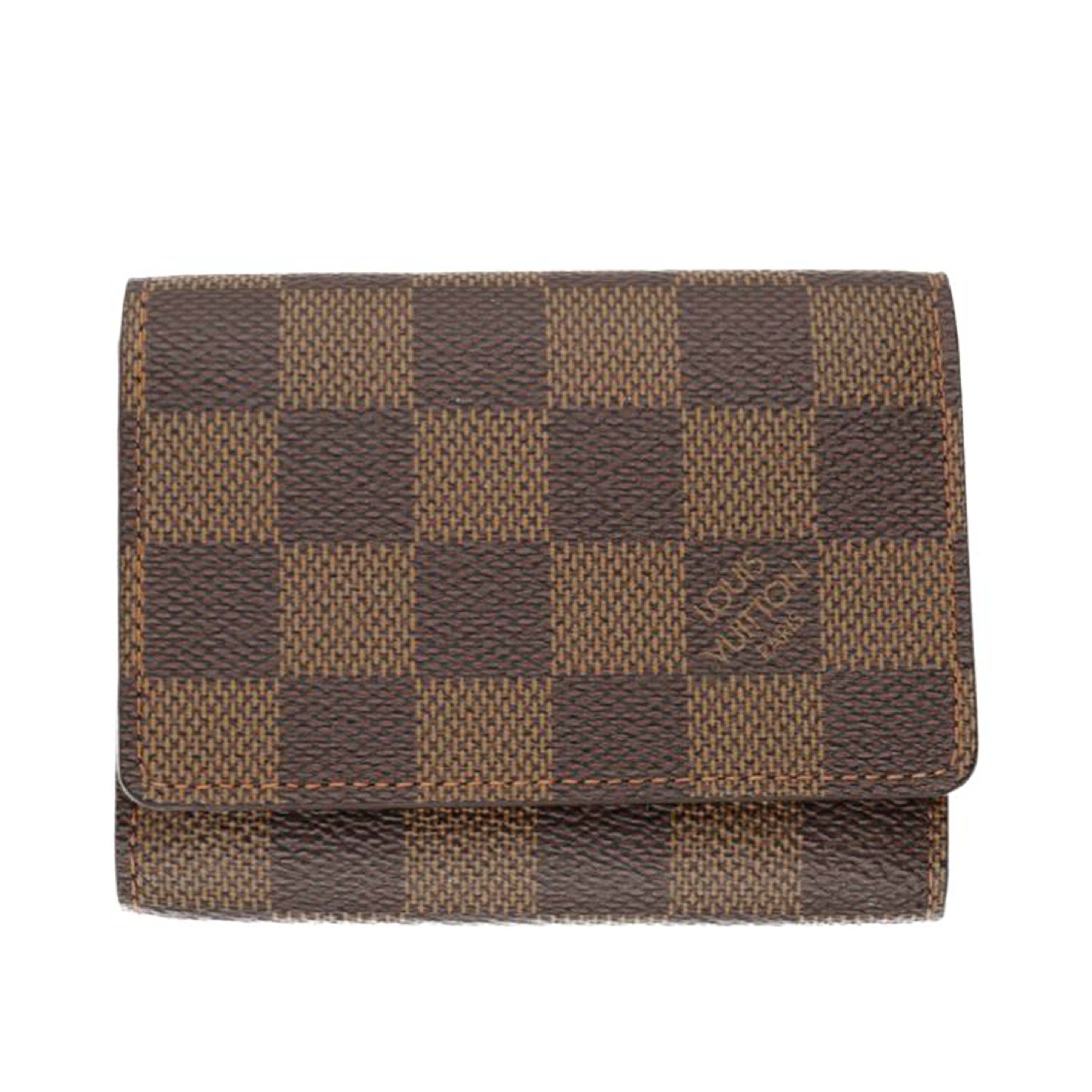 ＬＯＵＩＳ　ＶＵＩＴＴＯＮ ルイヴィトン/アンヴェロップカルトドゥヴィジット／ダミエ・エベヌ/N62920//CA1089/ABランク/75