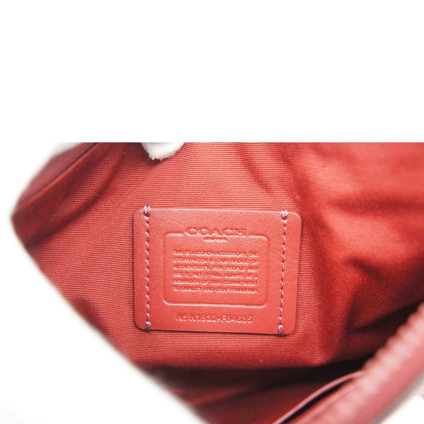 ＣＯＡＣＨ コーチ/ホースアンドキャリッジポーチ／レッド/F84635//K1932/Aランク/75