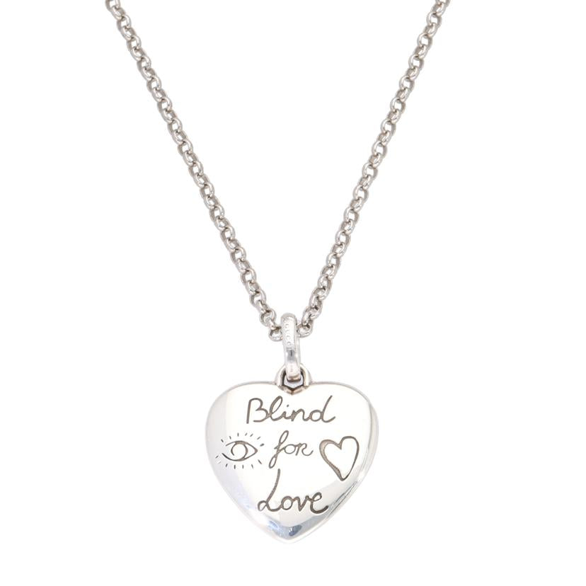 ＧＵＣＣＩ グッチ/Ｂｌｉｎｄ　Ｆｏｒ　Ｌｏｖｅ　ネックレス/455542 J8400 0701//ABランク/75