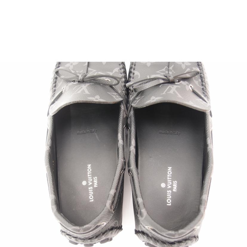 ＬＯＵＩＳ　ＶＵＩＴＴＯＮ ルイヴィトン　黒　ローファー　メンズ/アリゾナドライビングシューズ／エクリプス／８約２７㎝/1A441L//ND0168/Aランク/69