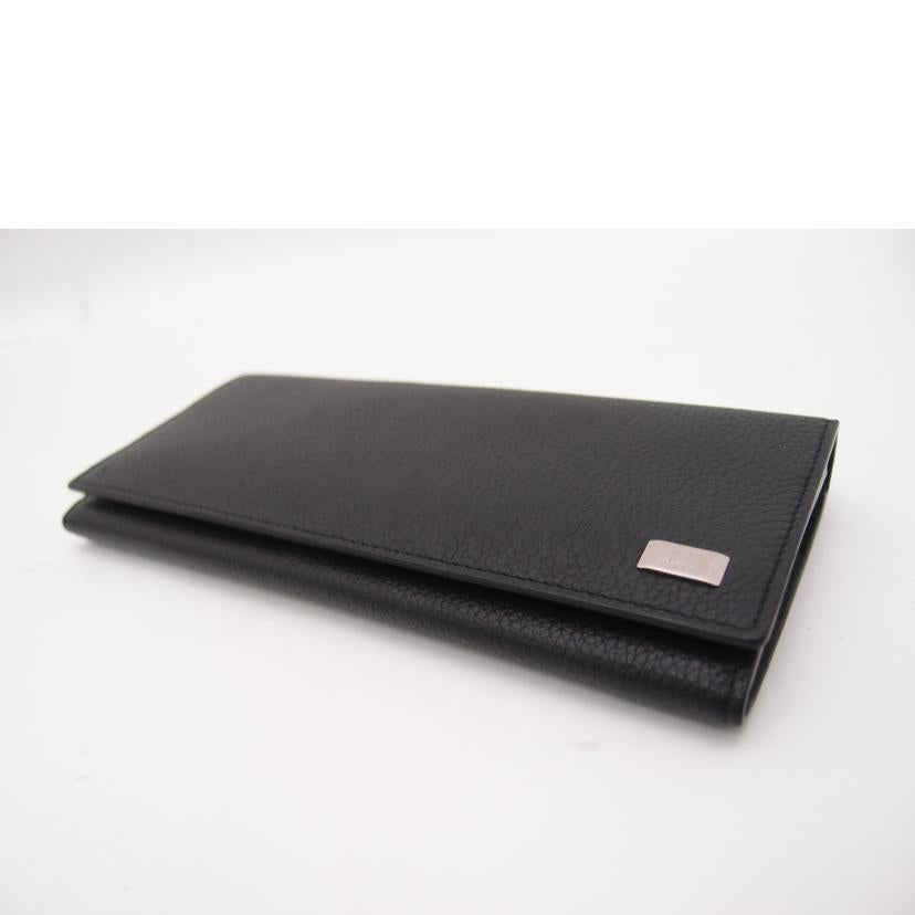 ｄｕｎｈｉｌｌ ダンヒル　黒　メンズ/アボリティーズ二つ折り長財布／ブラック/19F2910AV001//0221/SAランク/69