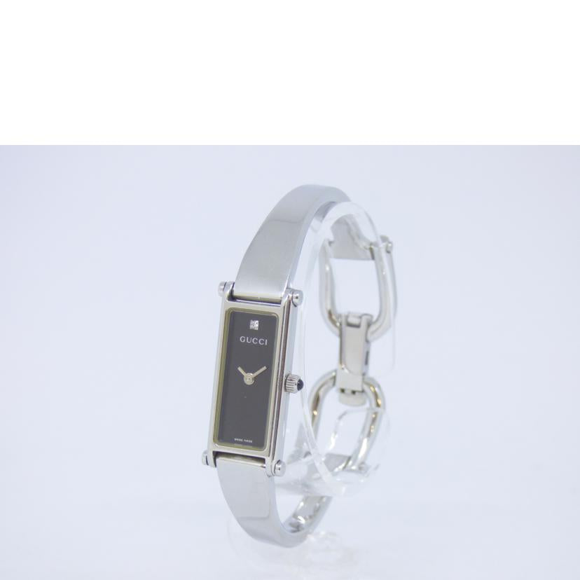 ＧＵＣＣＩ グッチ/スクエアバングルウォッチ／１Ｐダイヤ／クオーツ/1500L//12792631/ABランク/64