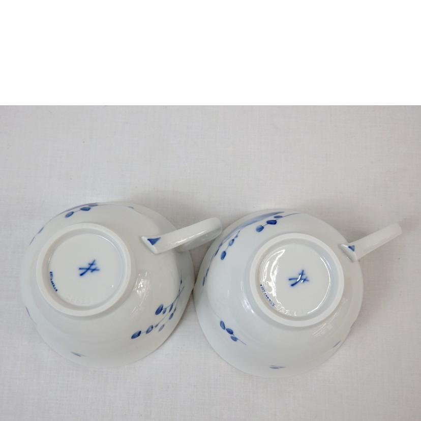 Ｍｅｉｓｓｅｎ マイセン/青い花　カップ＆ソーサー２客セット/BlueFlower//Aランク/72