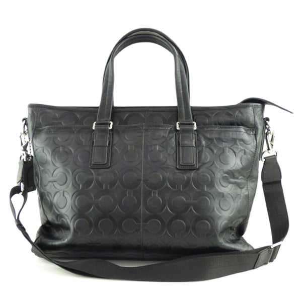COACH コーチ 70268 オプアート トートバッグ PVC レディース