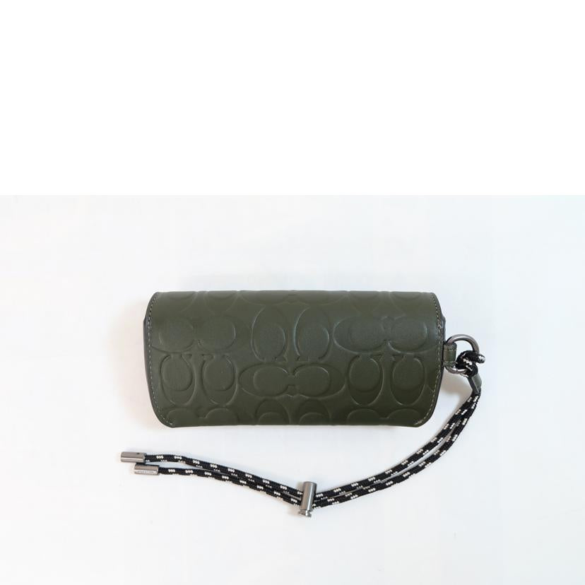 　　ＣＯＡＣＨ コーチ/レザーシグネチャーストラップ付メガネケース/C9989//B22**/Aランク/71