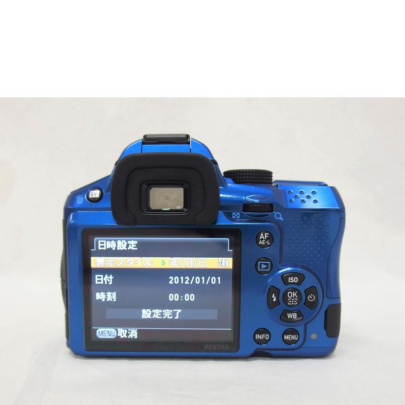 ＰＥＮＴＡＸ ペンタックス/Ｋ－３０レンズキット／クリスタルブルー/K-30//4399167/ABランク/04