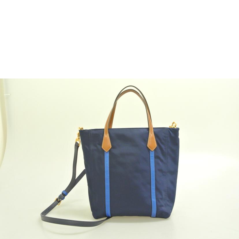 ＴＯＲＹ　ＢＵＲＣＨ トリーバーチ/ナイロン２ＷＡＹバッグ　紺青茶/100005608//05-19/ABランク/87