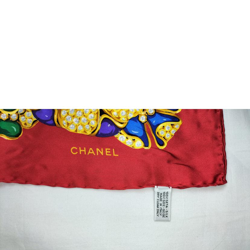 CHANEL シャネル/ジュエリー柄 スカーフ ヴィンテージ//ABランク/52