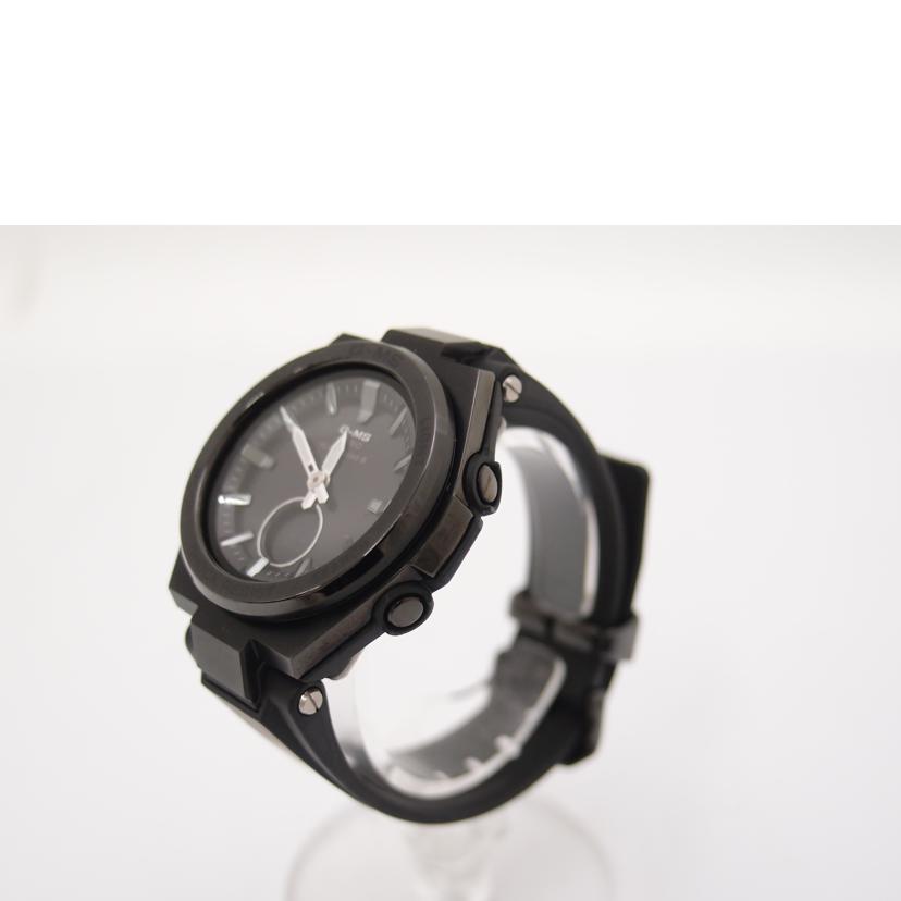 ＣＡＳＩＯ カシオ　腕時計　レディース　ブラック文字盤　MULTI BAND 6/ＢＡＢＹ－Ｇ／Ｇ－ＭＳ／電波ソーラー/MSG-W200G-1A2JF//003A089A/ABランク/69