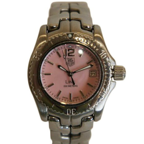 ＴＡＧ　Ｈｅｕｅｒ タグホイヤー/リンク・デイト／ピンクシェル／レディース／クオーツ/WT141M.BA0560//QA0240/ABランク/92