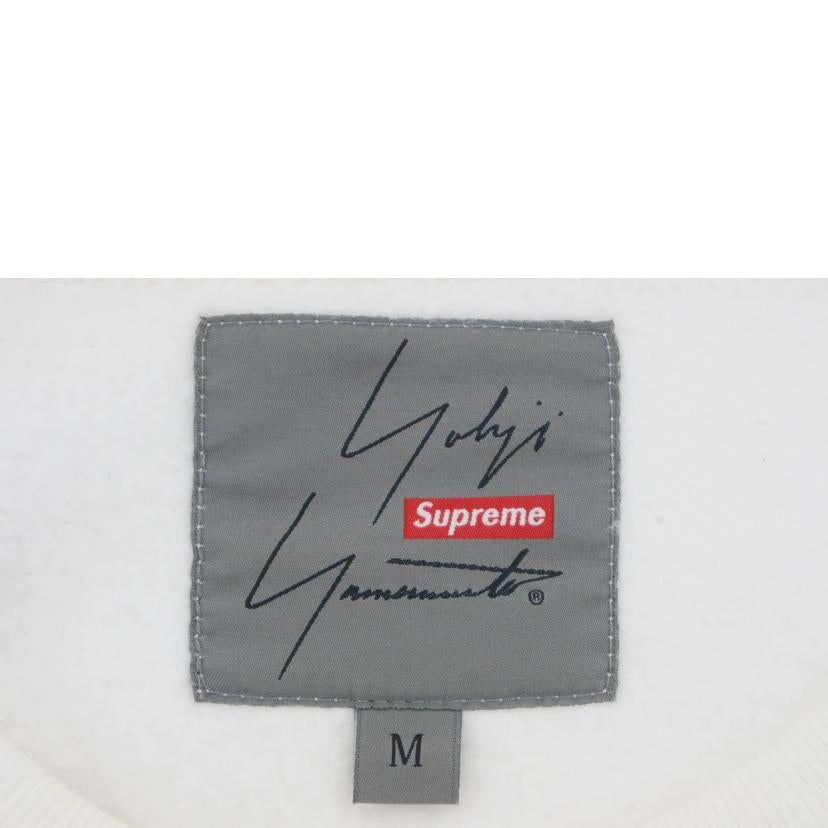 ＳＵＰＲＥＭＥ　ｘ　ＹＯＨＪＩ　ＹＡＭＡＭＯＴＯ シュプリームｘヨージヤマモト/ロゴクルーネックスウェット　ＷＨＴ//Aランク/09