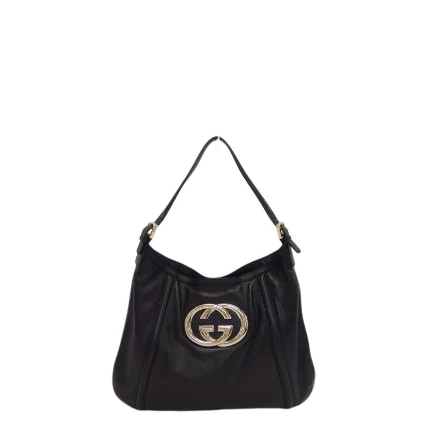 ＧＵＣＣＩ グッチ/インターロッキングＧ／ワンショルダーバッグ／ブラック/162740//001992/ABランク/04