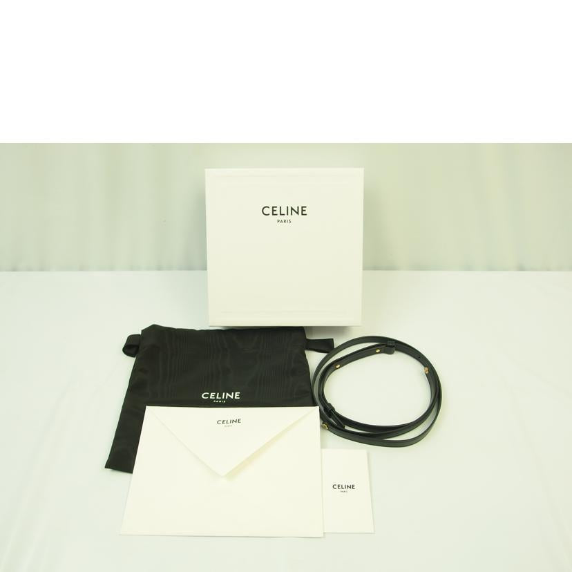 ＣＥＬＩＮＥ セリーヌ/ミニクロード／シャイニーカーフスキン/10I513DPV//S-D******/Aランク/83