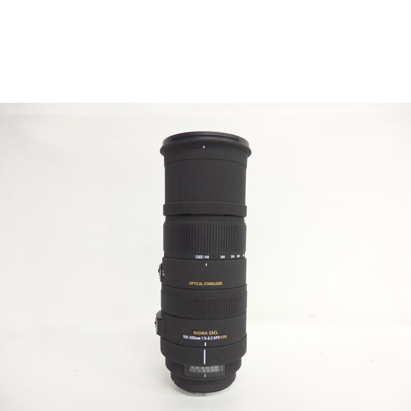 ＳＩＧＭＡ シグマ/交換レンズ／１５０－５００ｍｍ　ＤＧ　ＯＳ　ＨＳＭ/APO 150-500mm F5-6.3 DG OS HSM//1004350/Cランク/95