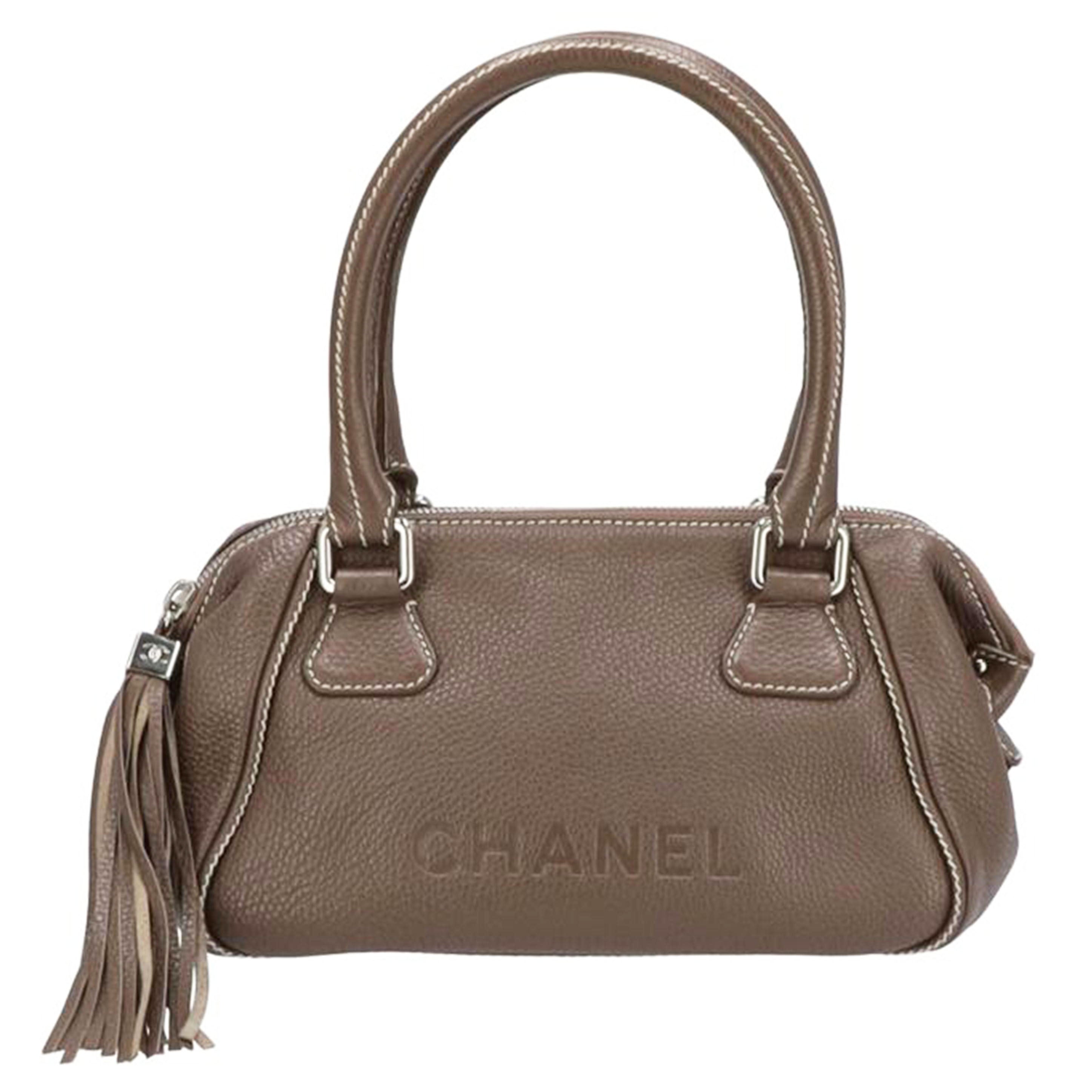 ＣＨＡＮＥＬ シャネル/フリンジレザーハンドバッグ//8531894/ABランク/75