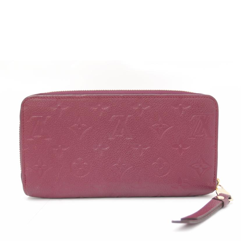 ＬＯＵＩＳ　ＶＵＩＴＴＯＮ ルイヴィトン　ワインレッド　長財布　レザー　ラウンドファスナー/ジッピー・ウォレット／アンプラント／オロール/M60549//SP4***/Aランク/69
