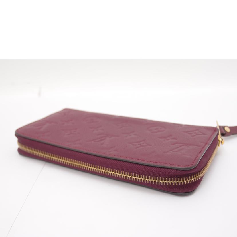 ＬＯＵＩＳ　ＶＵＩＴＴＯＮ ルイヴィトン　ワインレッド　長財布　レザー　ラウンドファスナー/ジッピー・ウォレット／アンプラント／オロール/M60549//SP4***/Aランク/69