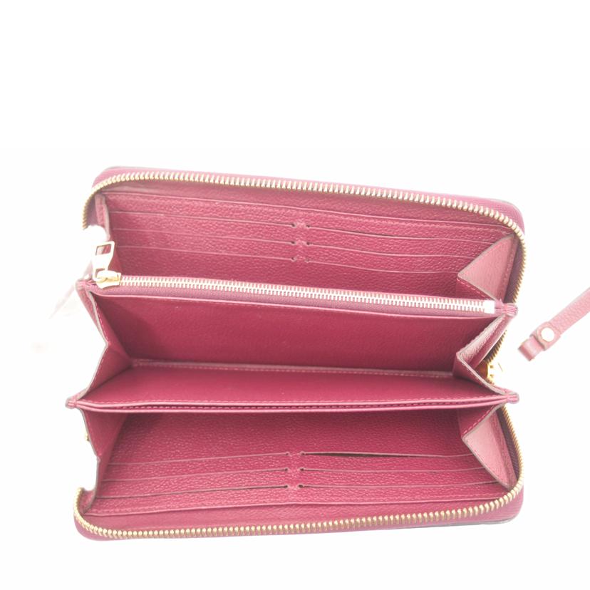 ＬＯＵＩＳ　ＶＵＩＴＴＯＮ ルイヴィトン　ワインレッド　長財布　レザー　ラウンドファスナー/ジッピー・ウォレット／アンプラント／オロール/M60549//SP4***/Aランク/69