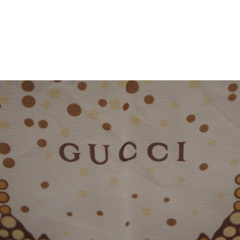 ＧＵＣＣＩ グッチ/スカーフ／１１０ｃｍＸ１１０ｃｍ/3806483G014//Aランク/94