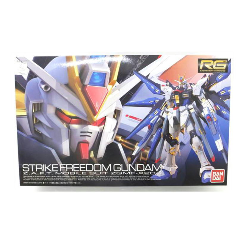 ＢＡＮＤＡＩ バンダイ/１／１４４　ＲＧ　ＺＧＭＦ－Ｘ２０Ａ　ストライクフリーダムガンダム　「機動戦士ガンダムＳＥＥＤ　ＤＥＳＴＩＮＹ」/ZGMF-20A//SAランク/88