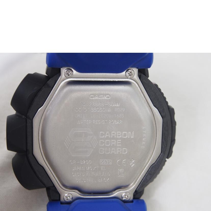 ＣＡＳＩＯ カシオ/Ｇ－ＳＨＯＣＫ／グラビティマスター／Ｂｌｕｅｔｏｏｔｈ/GR-B200-1A2JF//5635/SAランク/78