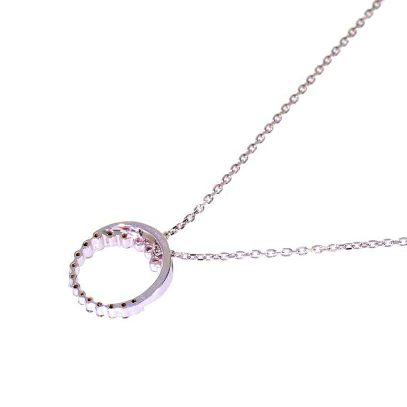 /　Ｋ１８ＷＧダイヤネックレス０．２０ｃｔ//Aランク/71
