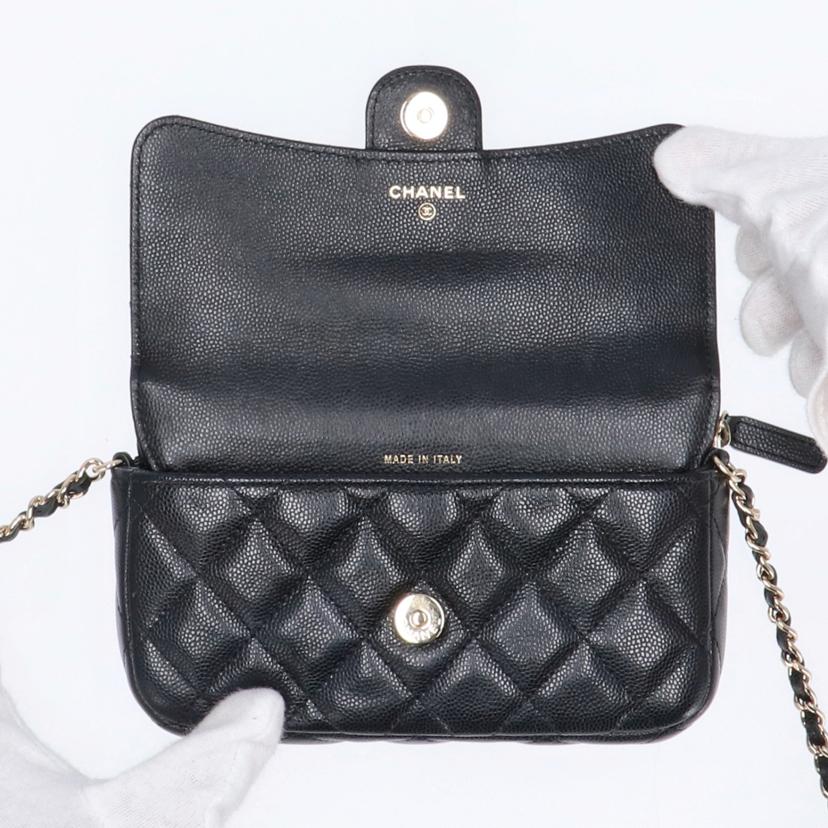 ＣＨＡＮＥＬ シャネル/シャネル／キャビアスキンチェーンショルダー／Ｇカード//312*****/ABランク/75
