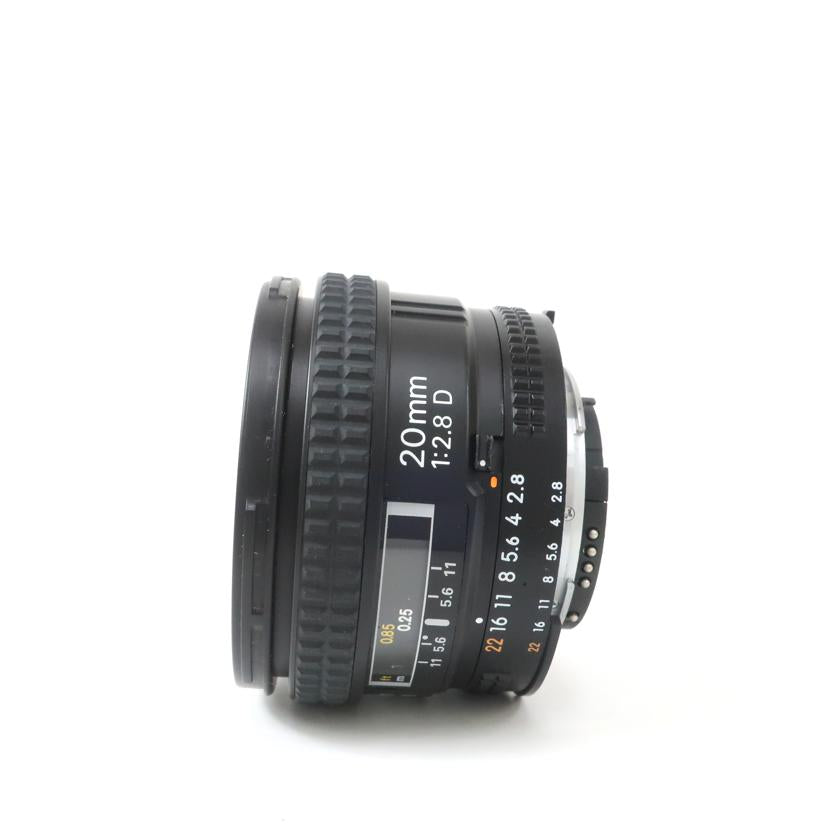 Ｎｉｋｏｎ ニコン/一眼レフレンズ/AF NIKKOR 20mm F2.8//500063/Aランク/65