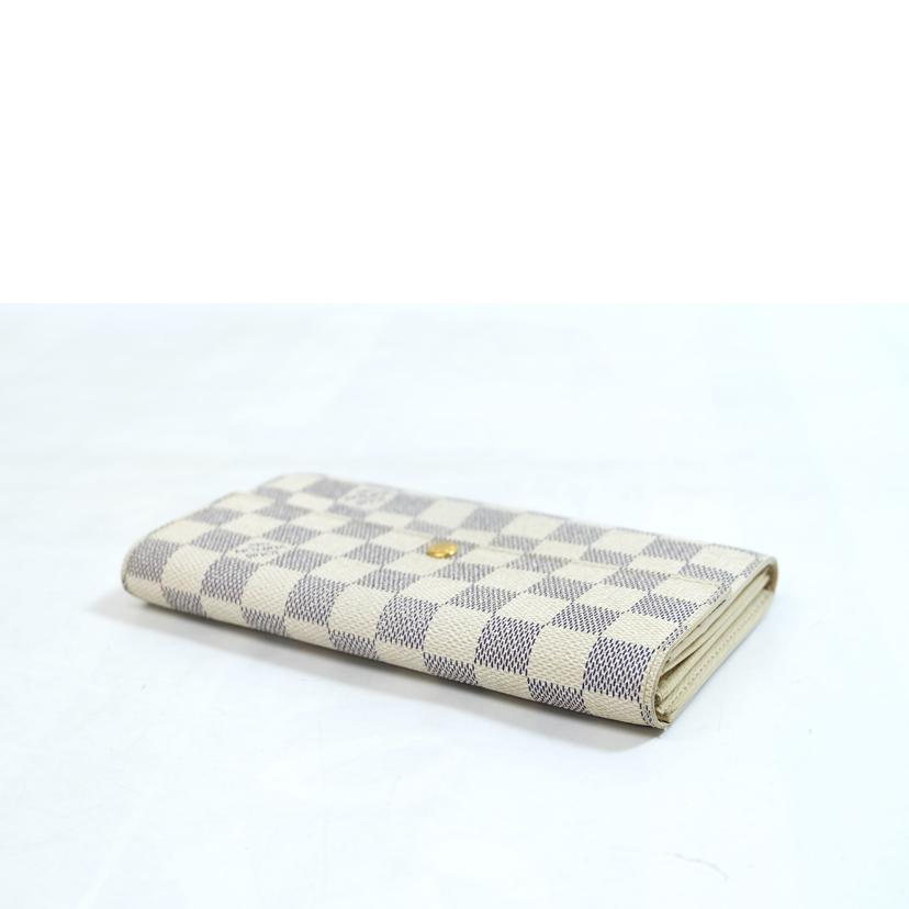 　　ＬＶ ルイヴィトン/ポルトフォイユ・サラ／ダミエ／アズール/N61735//TH1***/Bランク/71