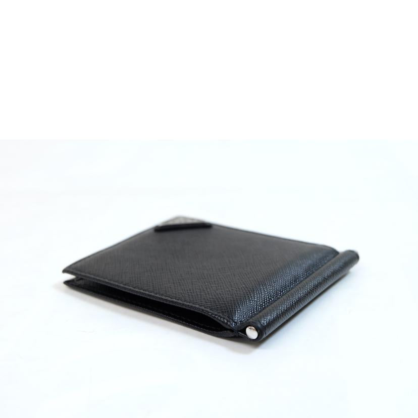 　　ＰＲＡＤＡ プラダ/マネークリップ／ＮＥＲＯ/2MN077//Aランク/71