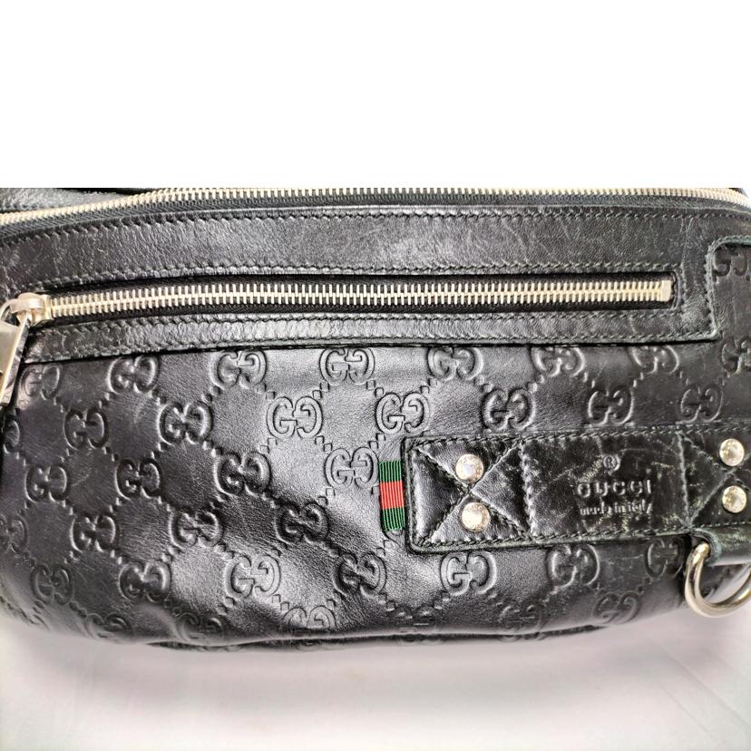 ＧＵＣＣＩ グッチ/シマ　　レザー　ボディーバッグ/246409//520981/Bランク/52