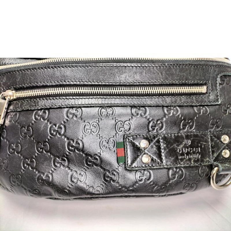 GUCCI グッチ 246409 グッチシマ ボディバッグ ウエストバッグ ベルト