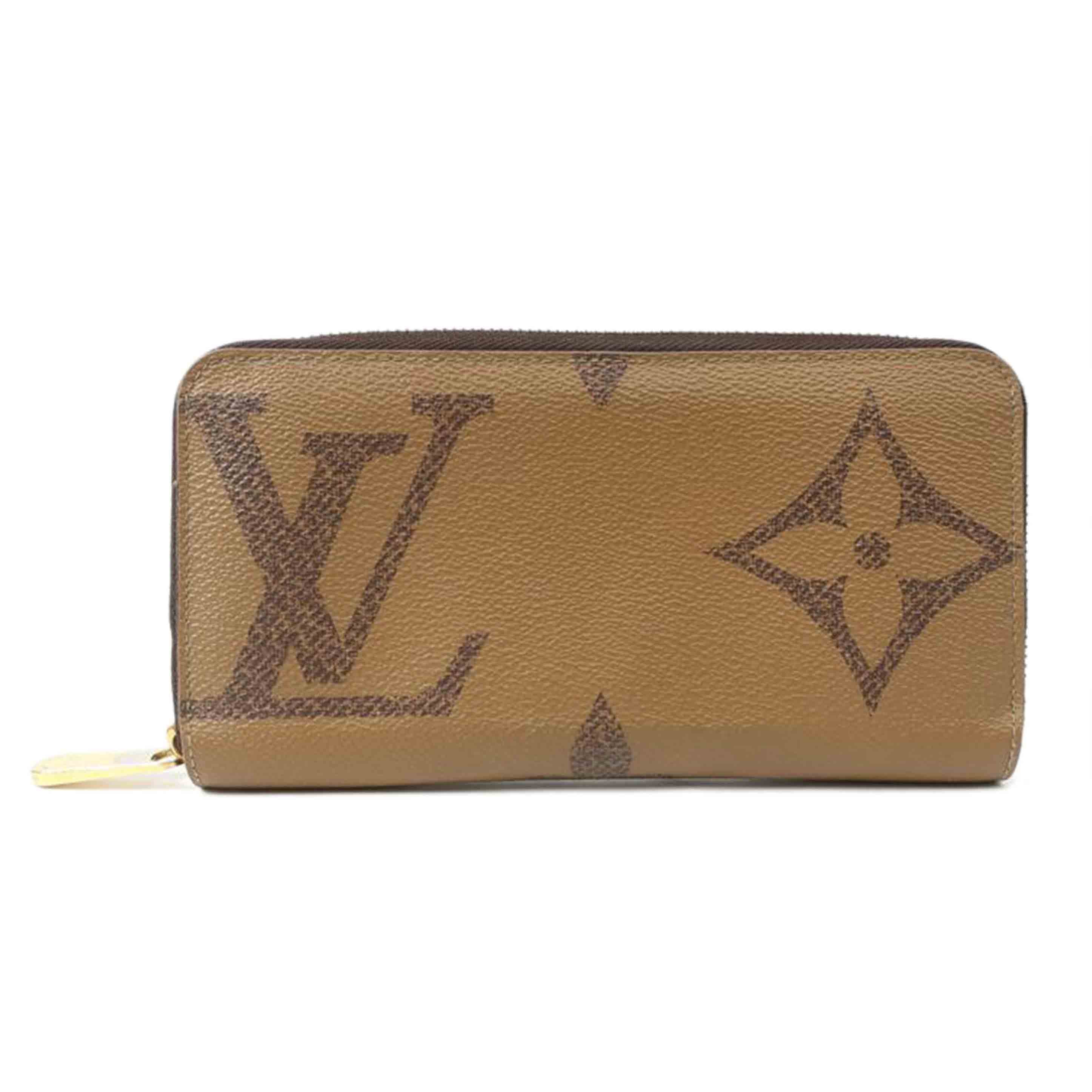 ＬＯＵＩＳ　ＶＵＩＴＴＯＮ ルイ・ヴィトン/ジッピーウォレット／モノグラムジャイアント　長財布　ライトブラウン/M69353//Bランク/65