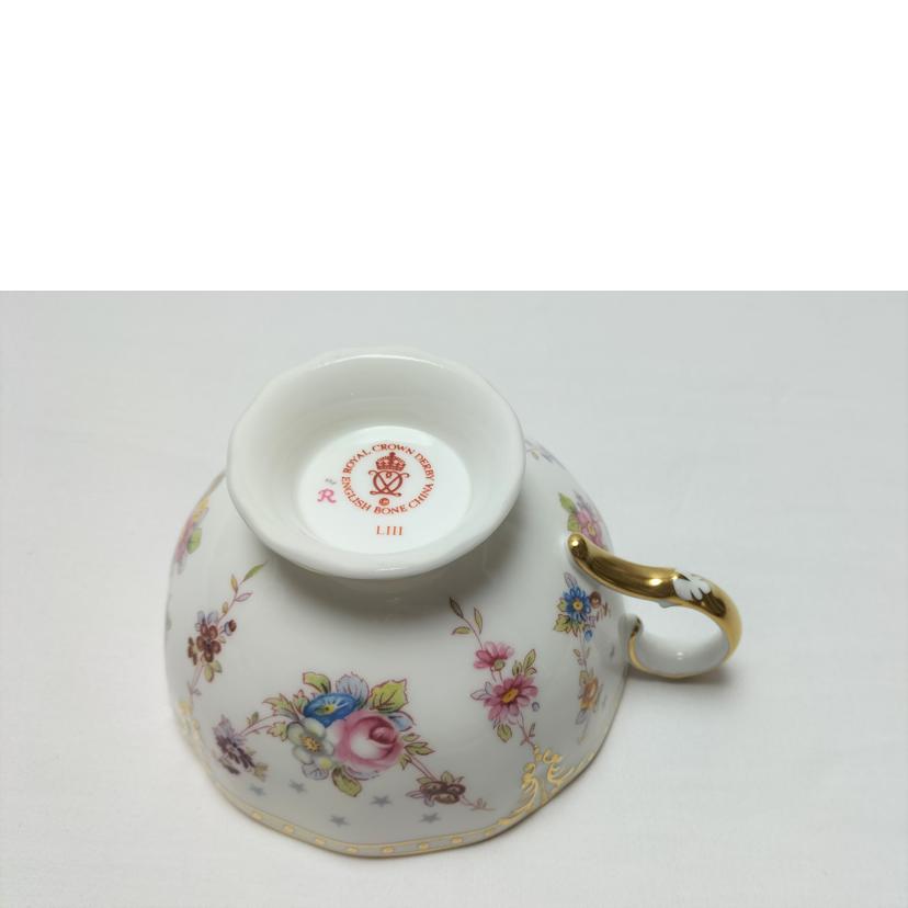 ＲＯＹＡＬ　ＣＲＯＷＮ　ＤＥＲＢＹ ロイヤルクラウンダービー/Ｒｏｙａｌ　Ａｎｔｏｉｎｅｔｔｅ　カップ＆ソーサー//Aランク/52