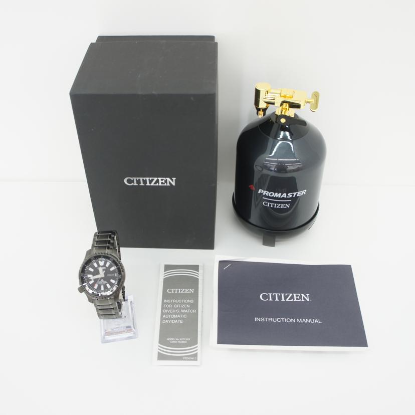 ＣＩＴＩＺＥＮ シチズン　腕時計　レフティー　左利き/プロマスター・フグ・スーパーチタン／自動巻き/NY0105-81E//072******/Aランク/75