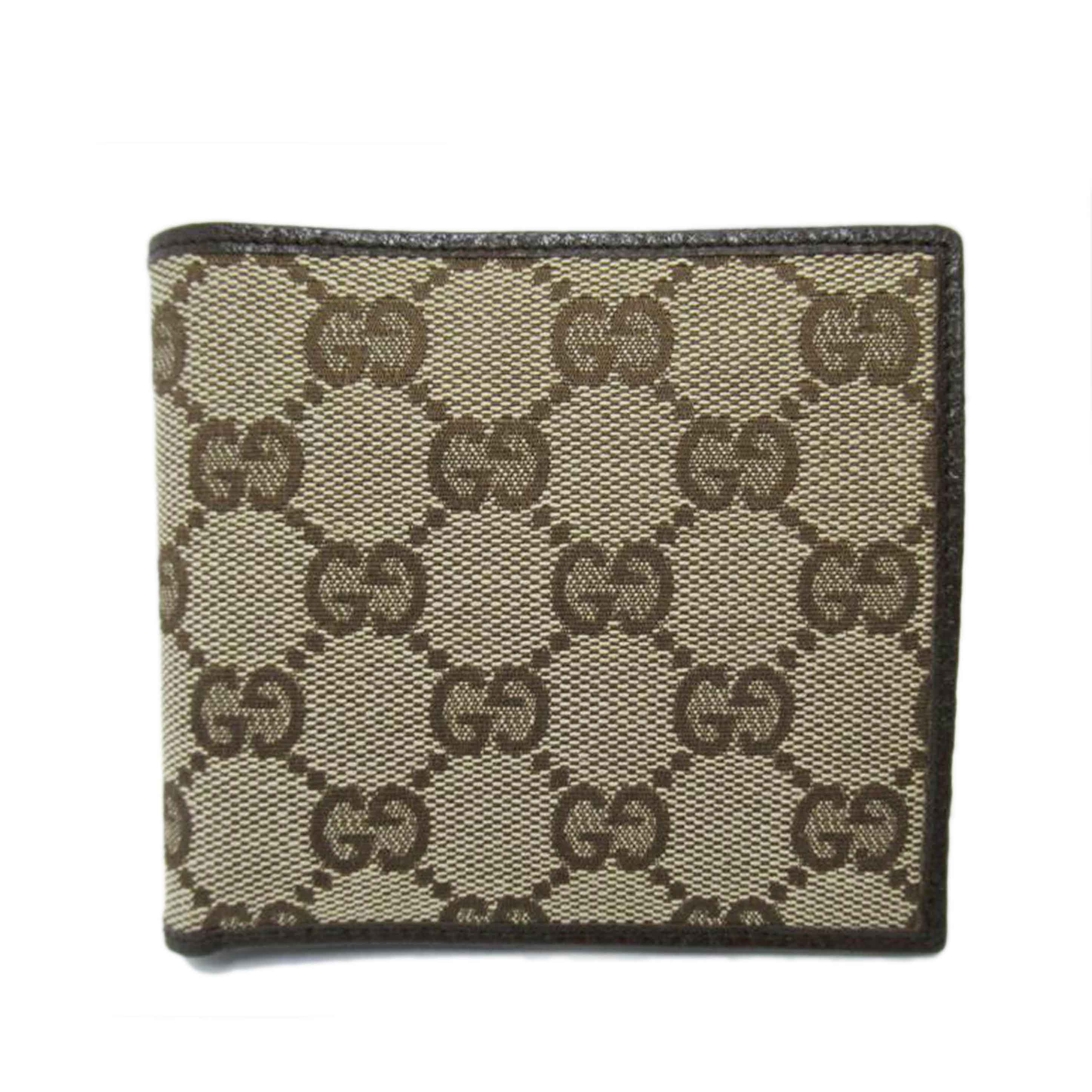 　　ＧＵＣＣＩ/二つ折り財布／ＧＧキャンバス/04862//2888/ABランク/63