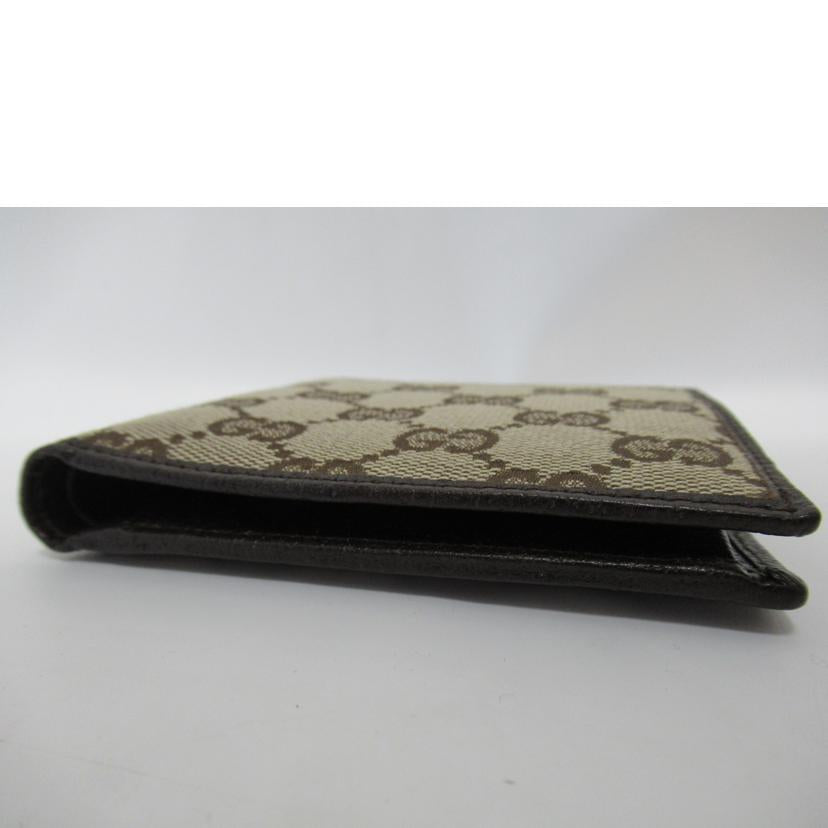 　　ＧＵＣＣＩ/二つ折り財布／ＧＧキャンバス/04862//2888/ABランク/63