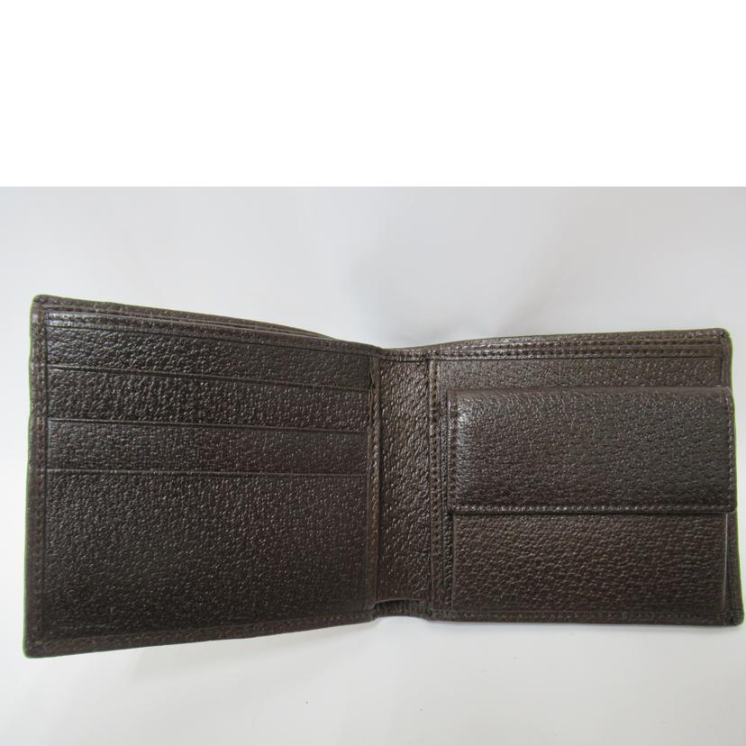 　　ＧＵＣＣＩ/二つ折り財布／ＧＧキャンバス/04862//2888/ABランク/63