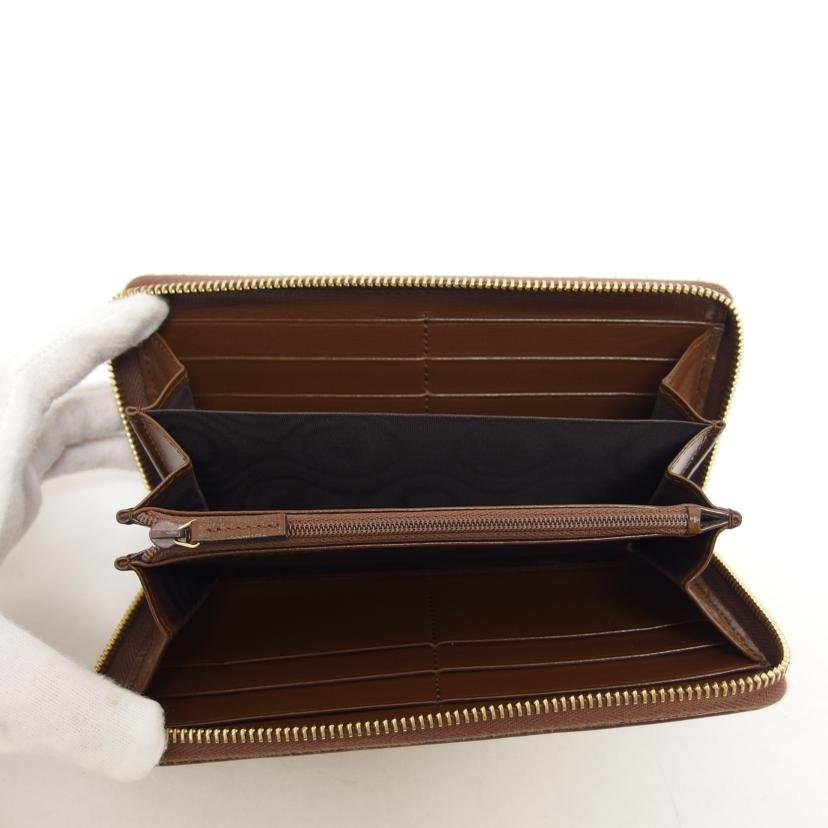 ＧＵＣＣＩ グッチ/ＦＡＫＥ／ＮＯＴ　ＧＧスプリーム／ラウンドファスナー長財布/636169//203887/ABランク/04