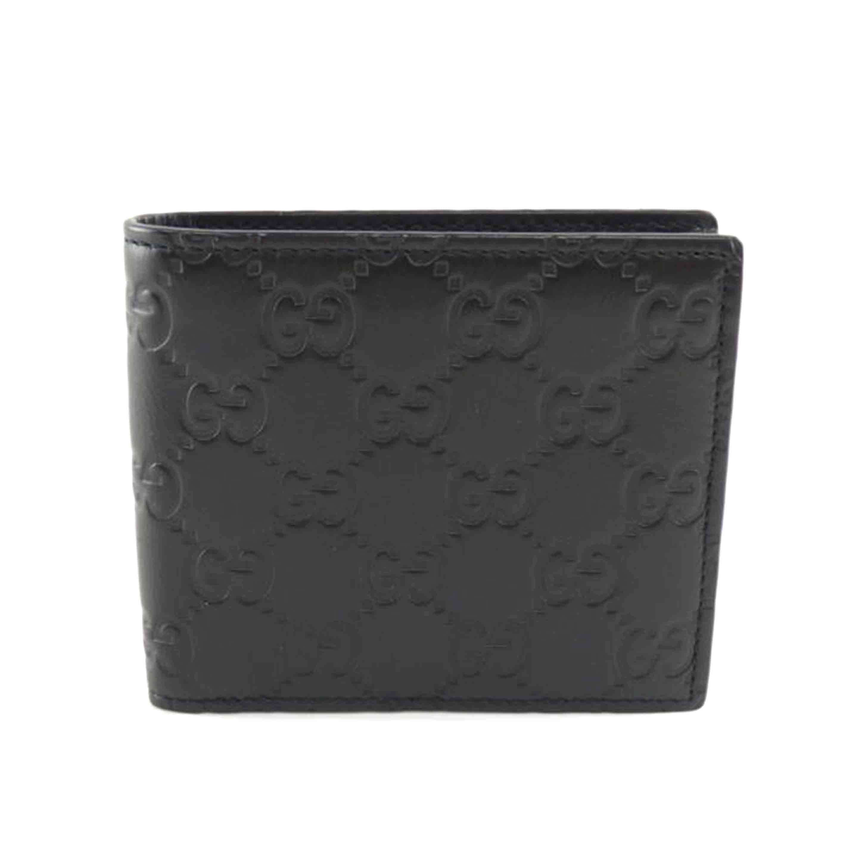 ＧＵＣＣＩ グッチ/シマレザー２つ折り財布/365467//277*/ABランク/64