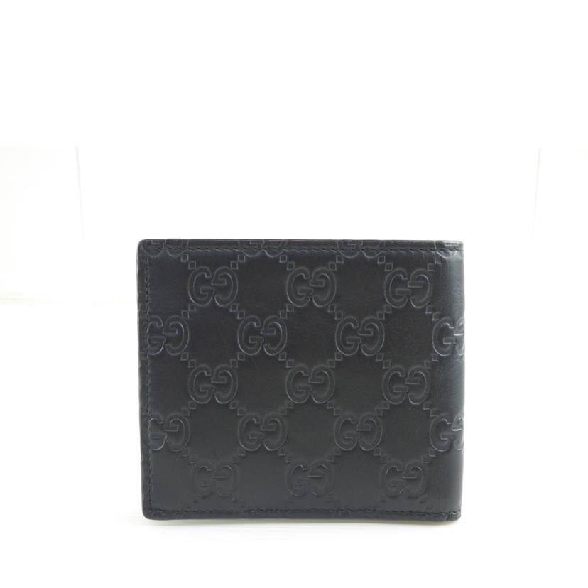 ＧＵＣＣＩ グッチ/シマレザー２つ折り財布/365467//277*/ABランク/64
