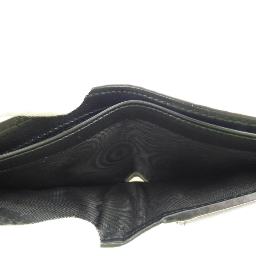ＧＵＣＣＩ グッチ/シマレザー２つ折り財布/365467//277*/ABランク/64