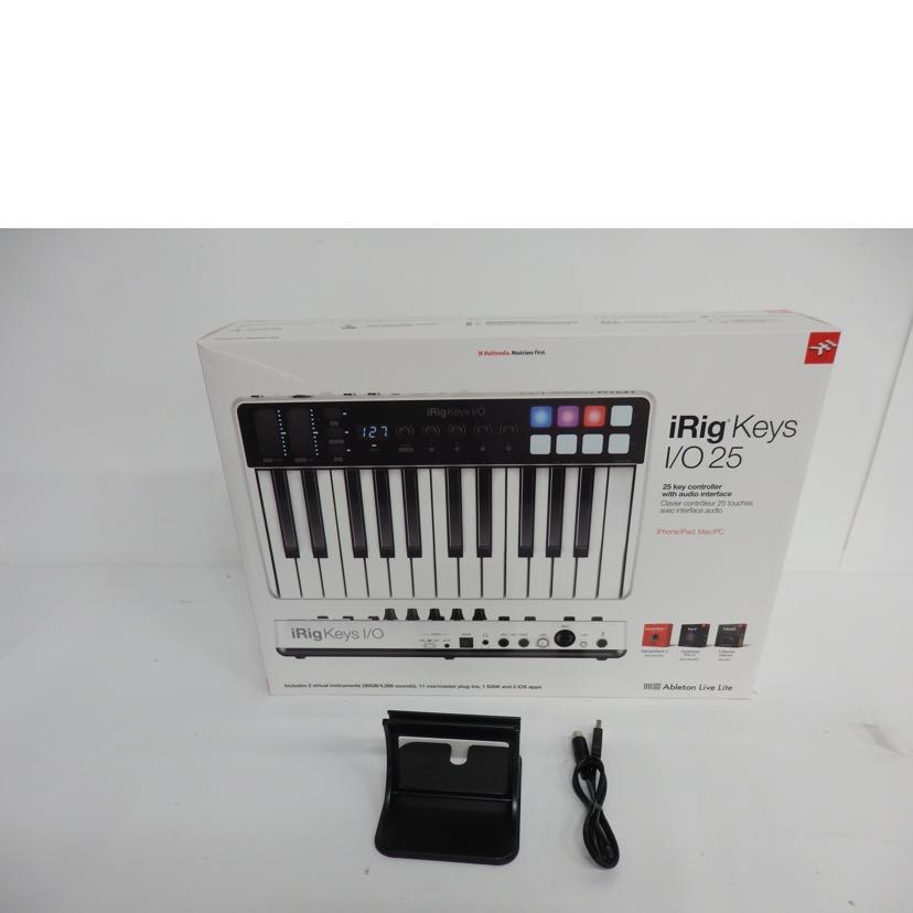 ＩＫ　ＭＵＬＴＩＭＥＤＩＡ　 アイケーマルチメディア /オーディオインターフェース/iRig Keys I/O 25//Bランク/82