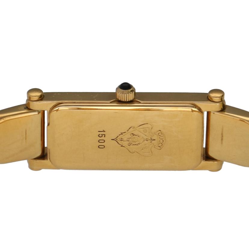 ＧＵＣＣＩ グッチ/バングルウォッチ・ブラック×ゴールド／クオーツ/1500L//036****/ABランク/75