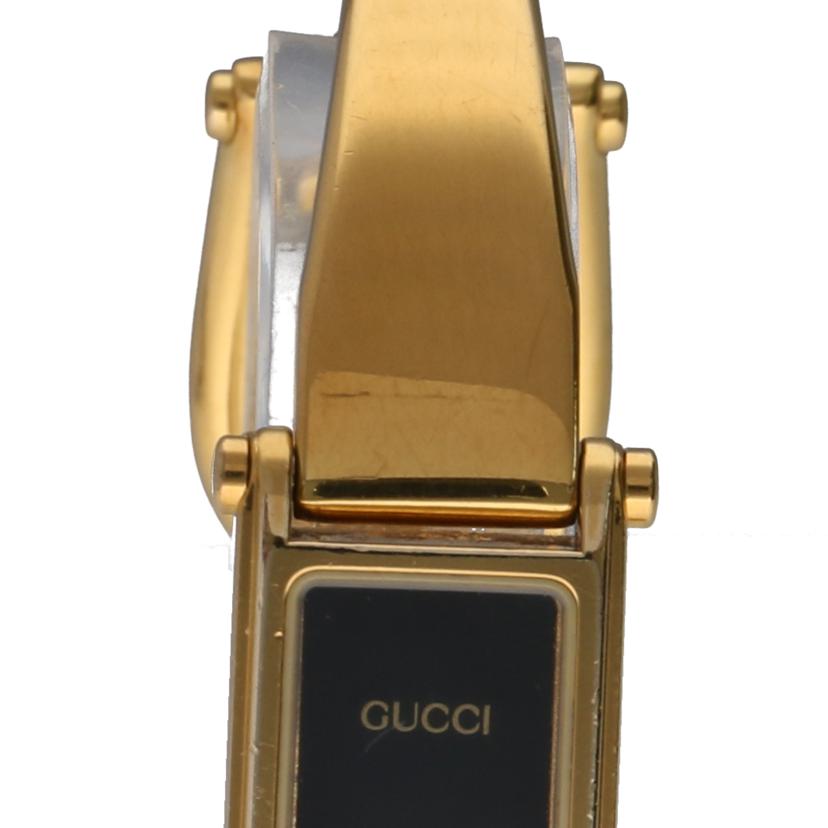 ＧＵＣＣＩ グッチ/バングルウォッチ・ブラック×ゴールド／クオーツ/1500L//036****/ABランク/75
